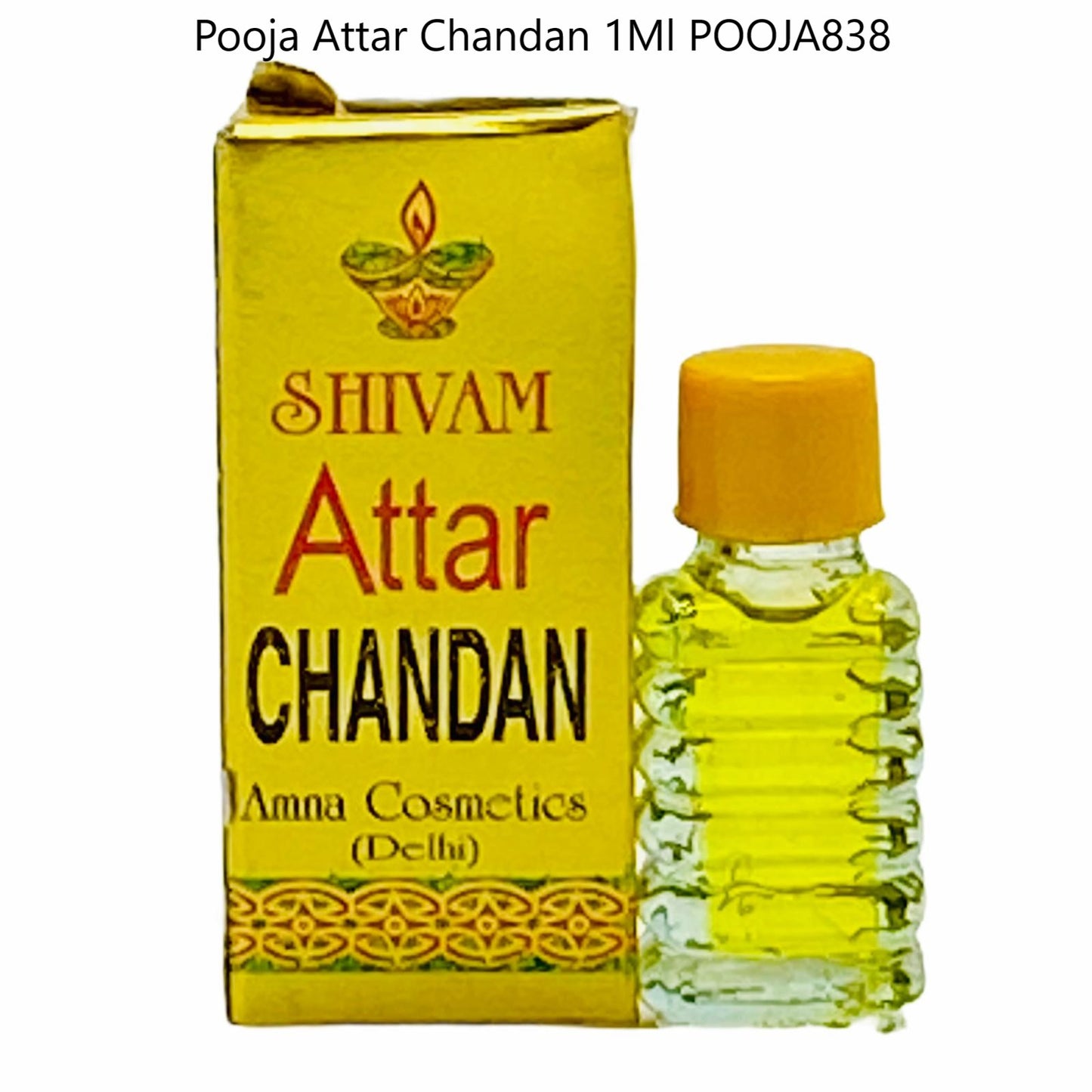 Pooja Attar/ Pooja Fragrance Chandan 1Ml