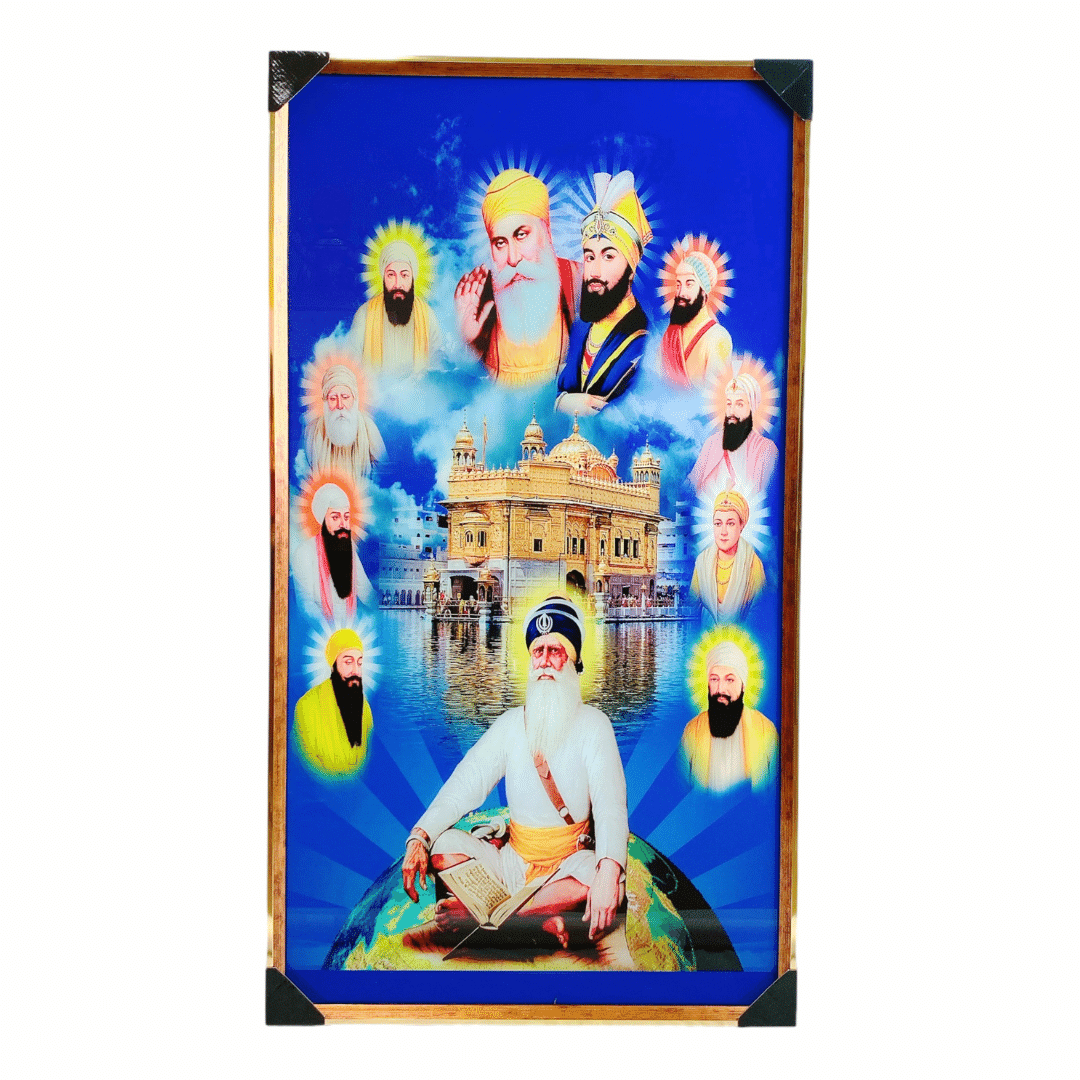 Baba Deep Singh Ji Photo Frame 166Copy25.4*34.29Cm (")