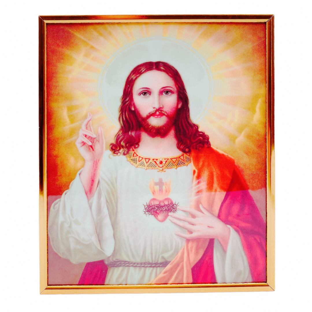 Jesus Photo Frame K283806-Yy25667 29*39Cm (16")
