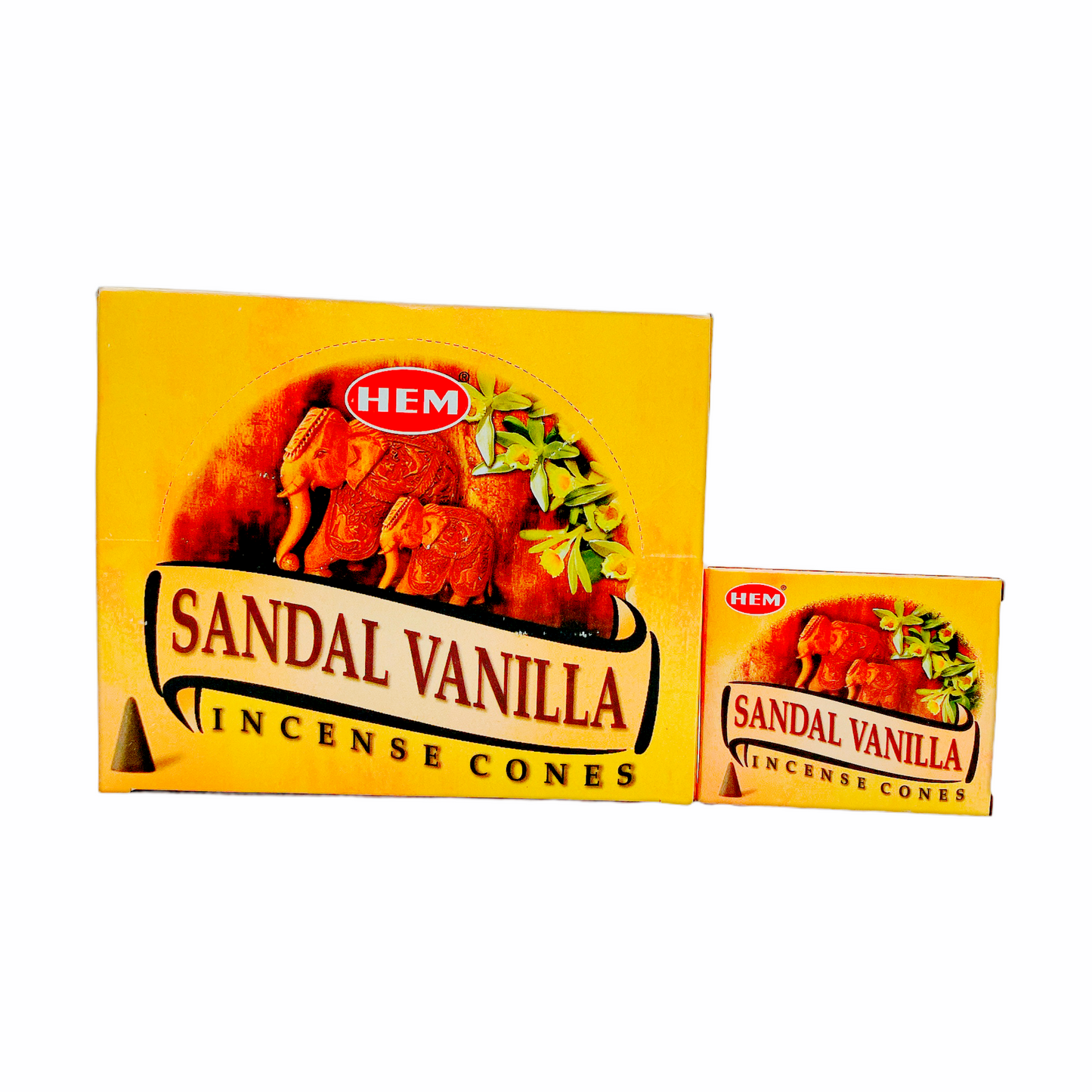 Incense Hem Sandal Vanilla Cone