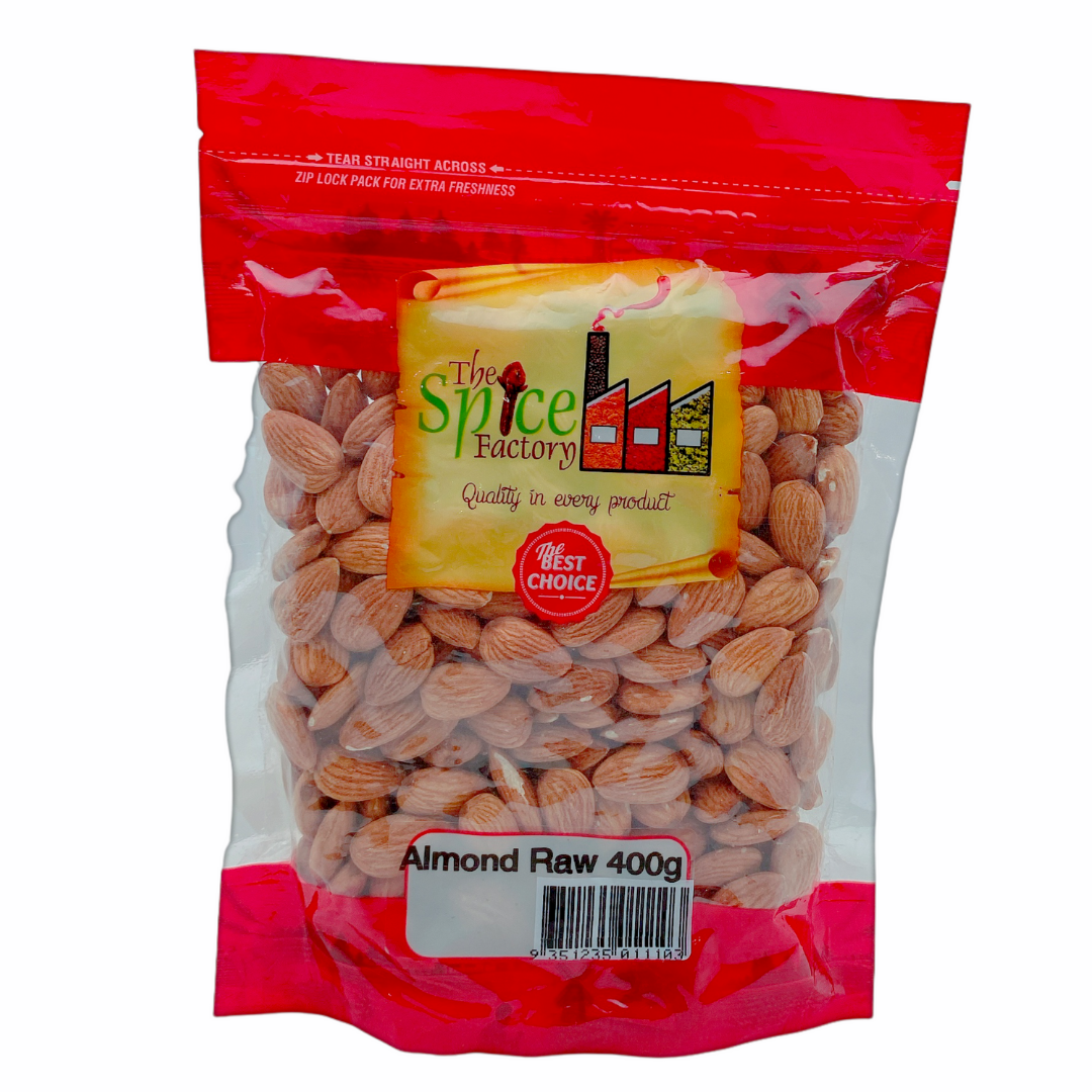 TSF Almond Raw 400gm