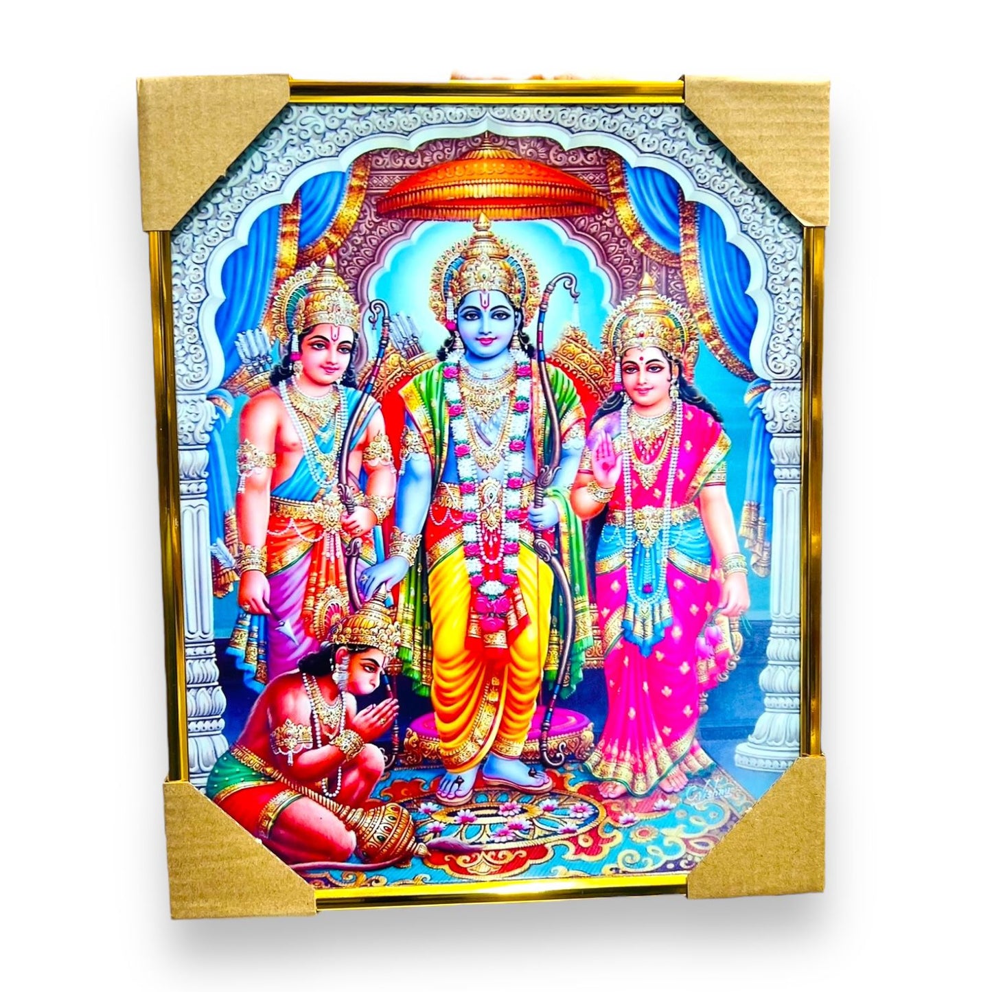 Ram Darbar Photo Frame K243006-Y2549625*31Cm (13")