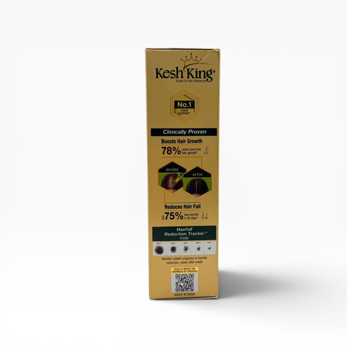 Kesh King Gold Ayurvedic Hair Oil 300ml | Grows New Hair and Reduces Hair Fall