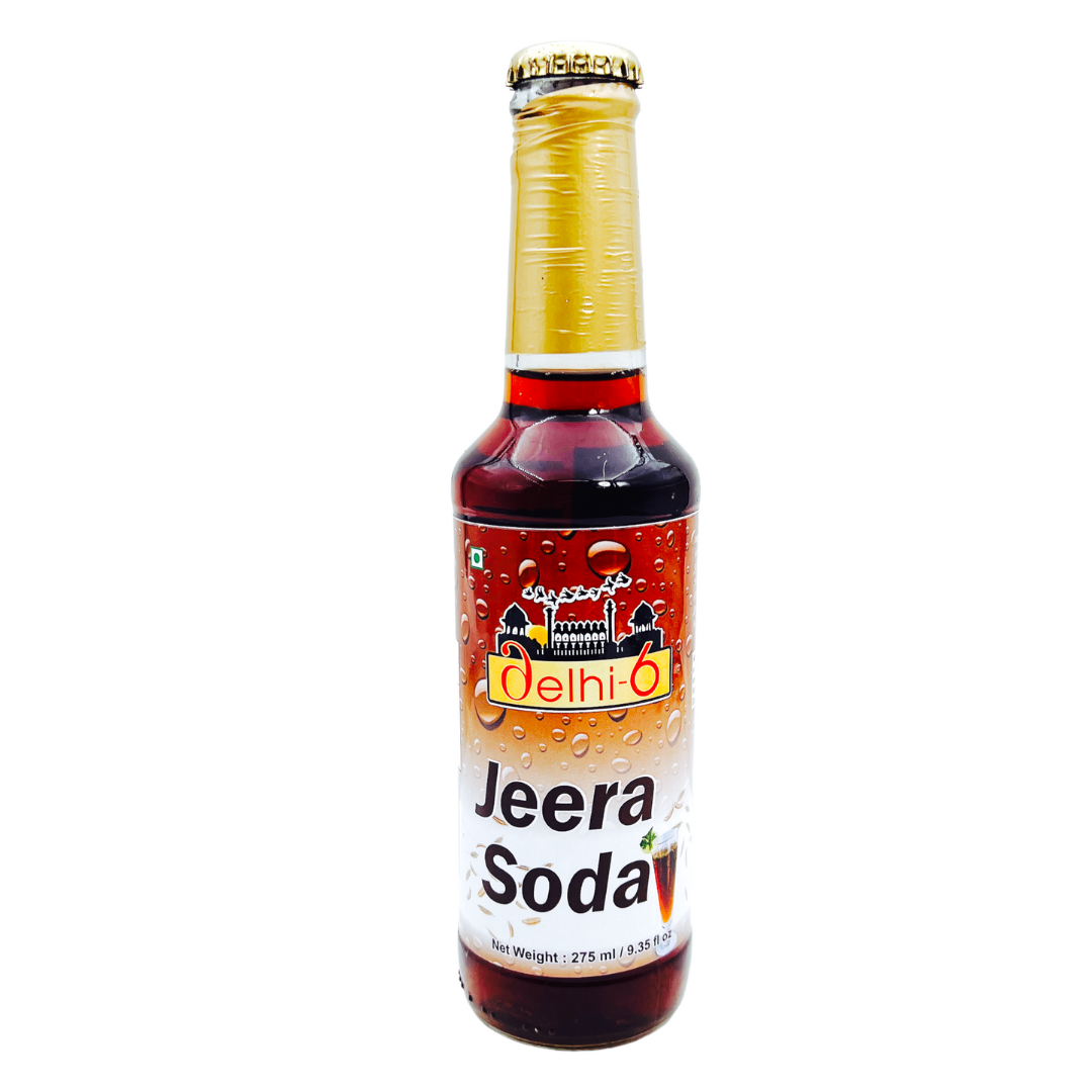 Delhi 6 Jeera Soda Drink 275ml (Glass Bottle) India At Home