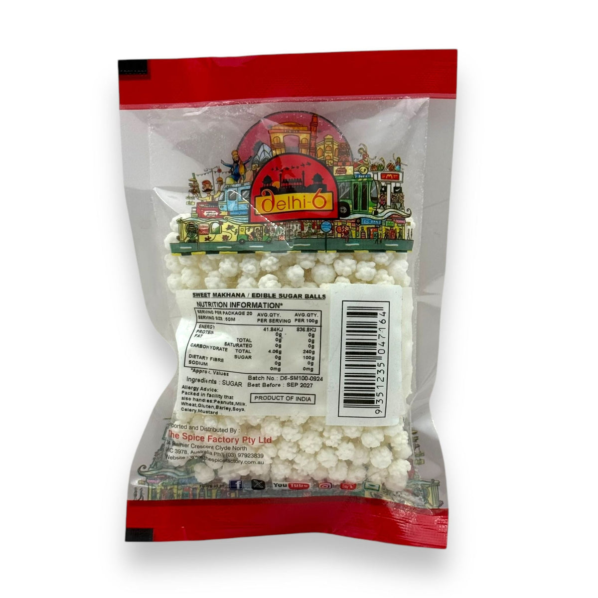 Delhi 6 Sweet Makhana Jumbo/ Edible Sugar Balls 200gm