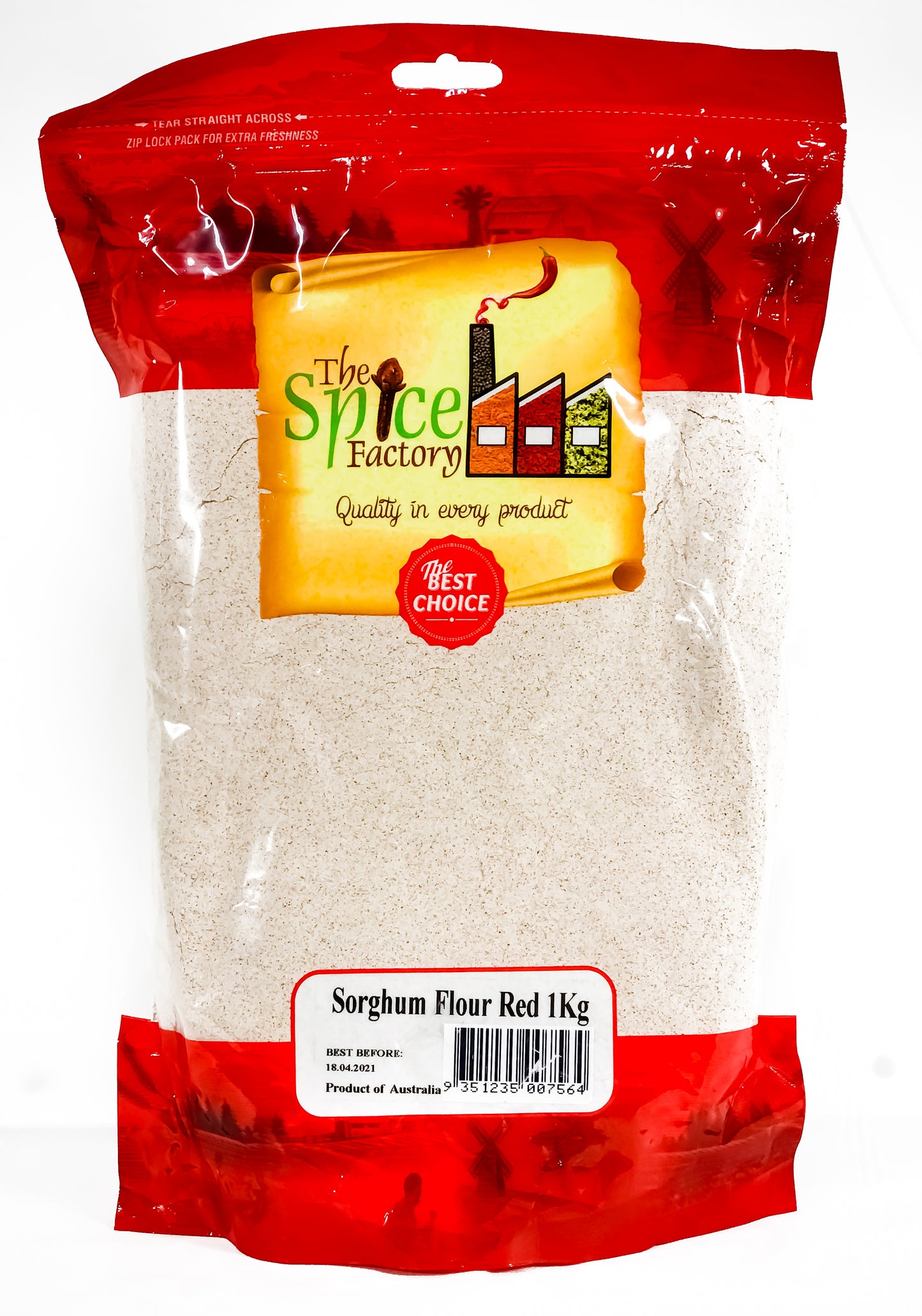 Tsf Sorgham Flour Red 1Kg