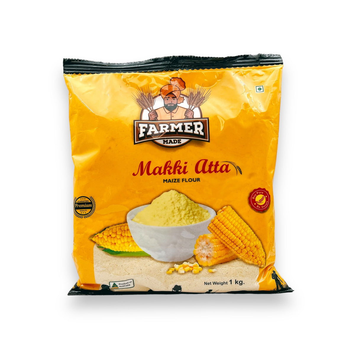 Farmers Makki Atta 1Kg India At Home