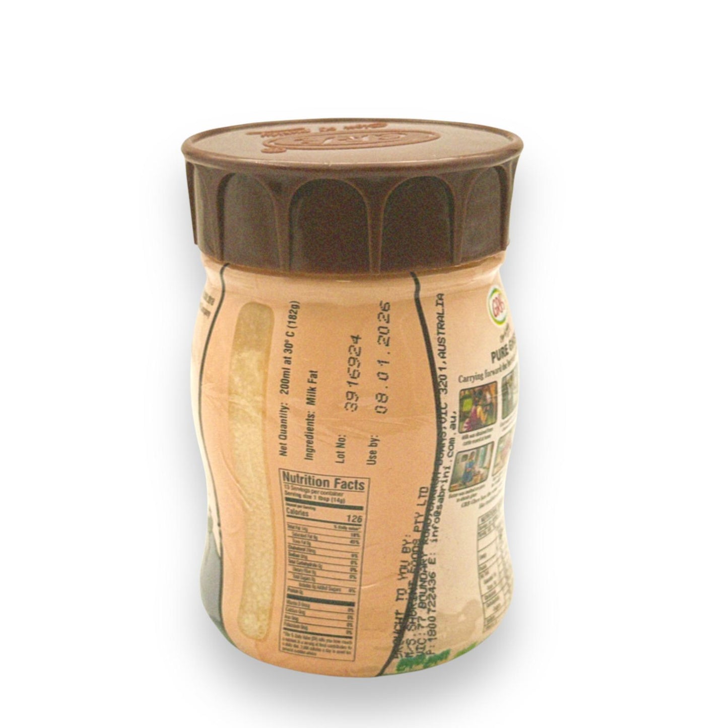 Grb Brown Ghee 200Ml