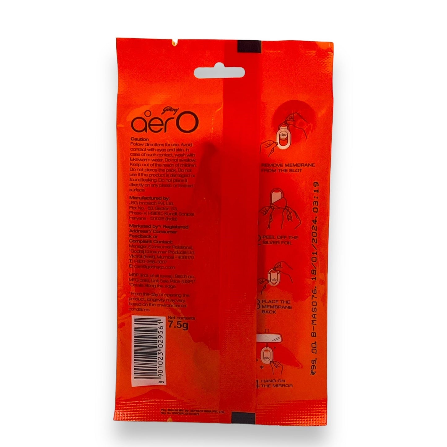 Godrej Aero Musk Car Freshener 7.5Gm