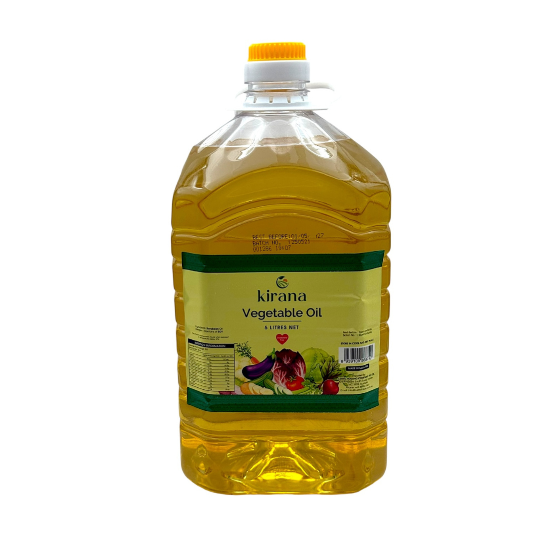 Kirana Vegetable Oil 5 Ltr