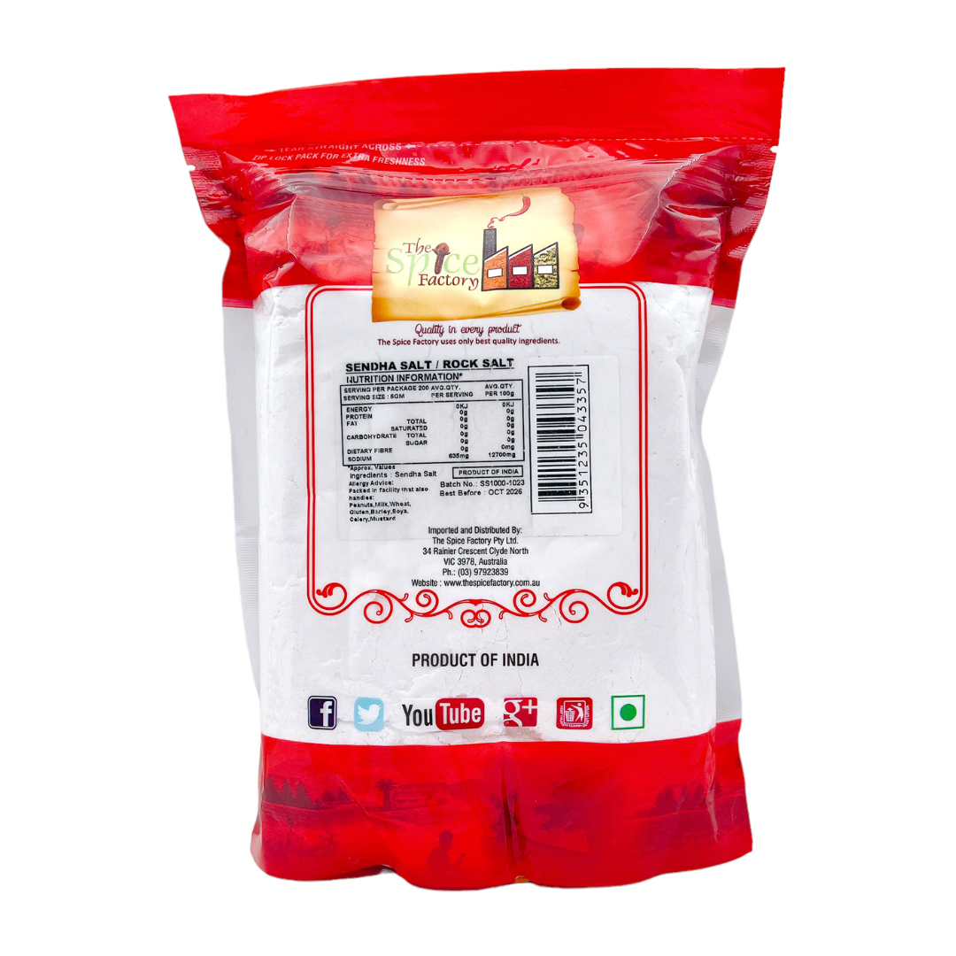 Delhi 6 Sendha Salt/ Himalayan Salt/ White Rock Salt 1Kg