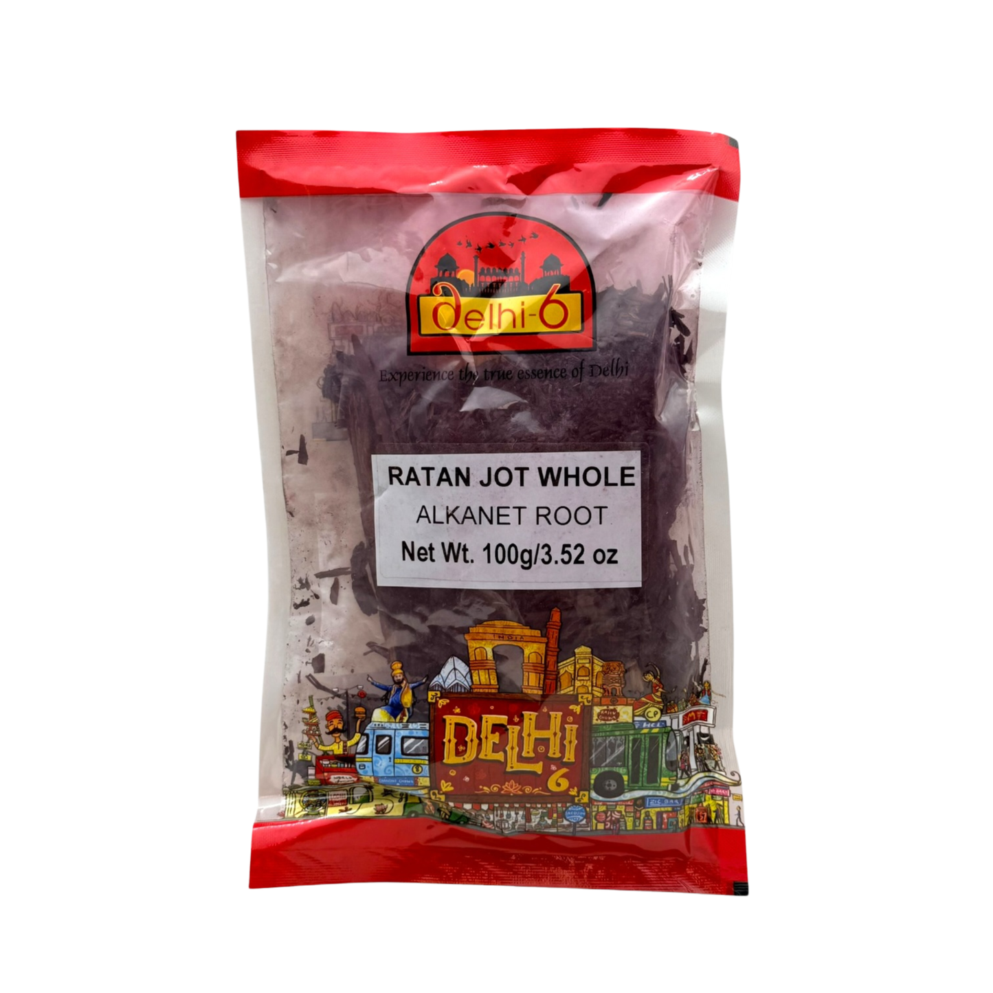 Delhi 6 Ratanjot Whole/ Alkanet Root 100g