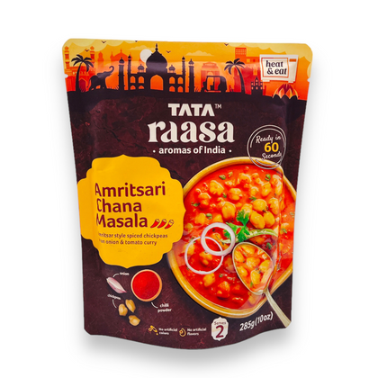 Tata Raasa Amritsari Chana Masala Curry/ Ready to Eat/ RTE 285gm