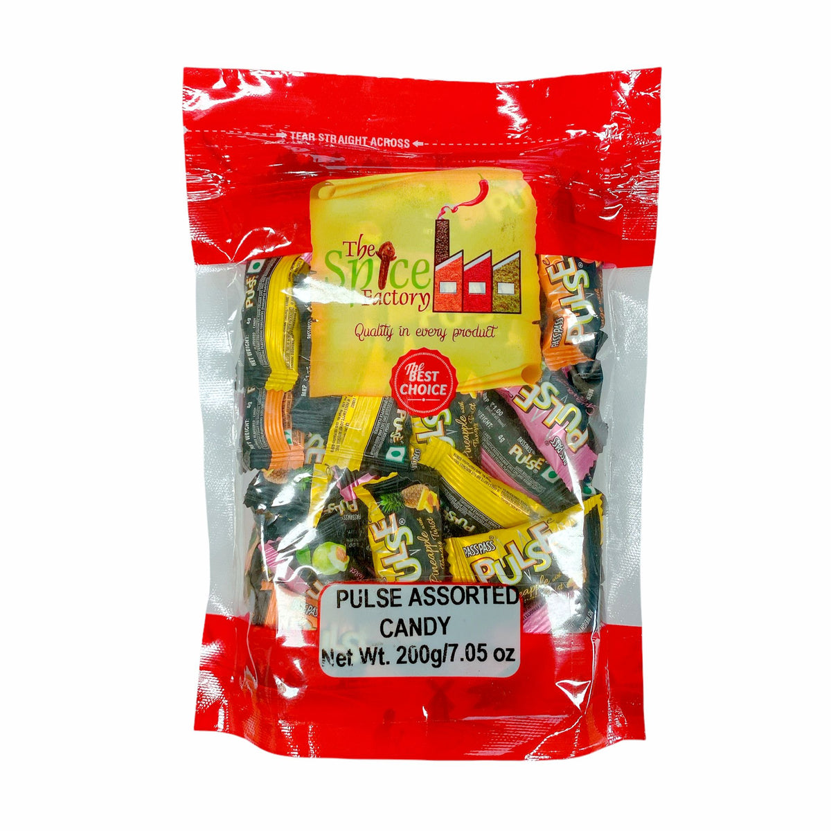 Tsf Lolly Pulse Assorted 200Gm