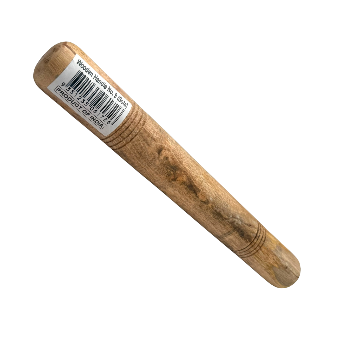Wooden Handle Pestle (No. 9)/ Sota – Replacement Hamam Dasta / Khalbatta Pounding Rod/ Pestle Only/ "Mortar Not Included"