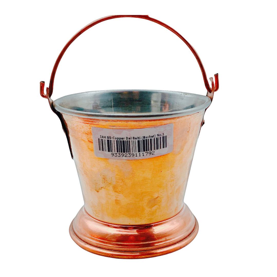 Copper (Dal Balti) Bucket No1