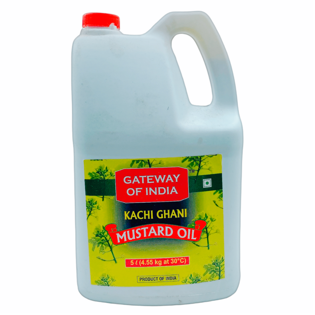 Gateway of India Mustard Oil | Kachi Ghani | 5lt