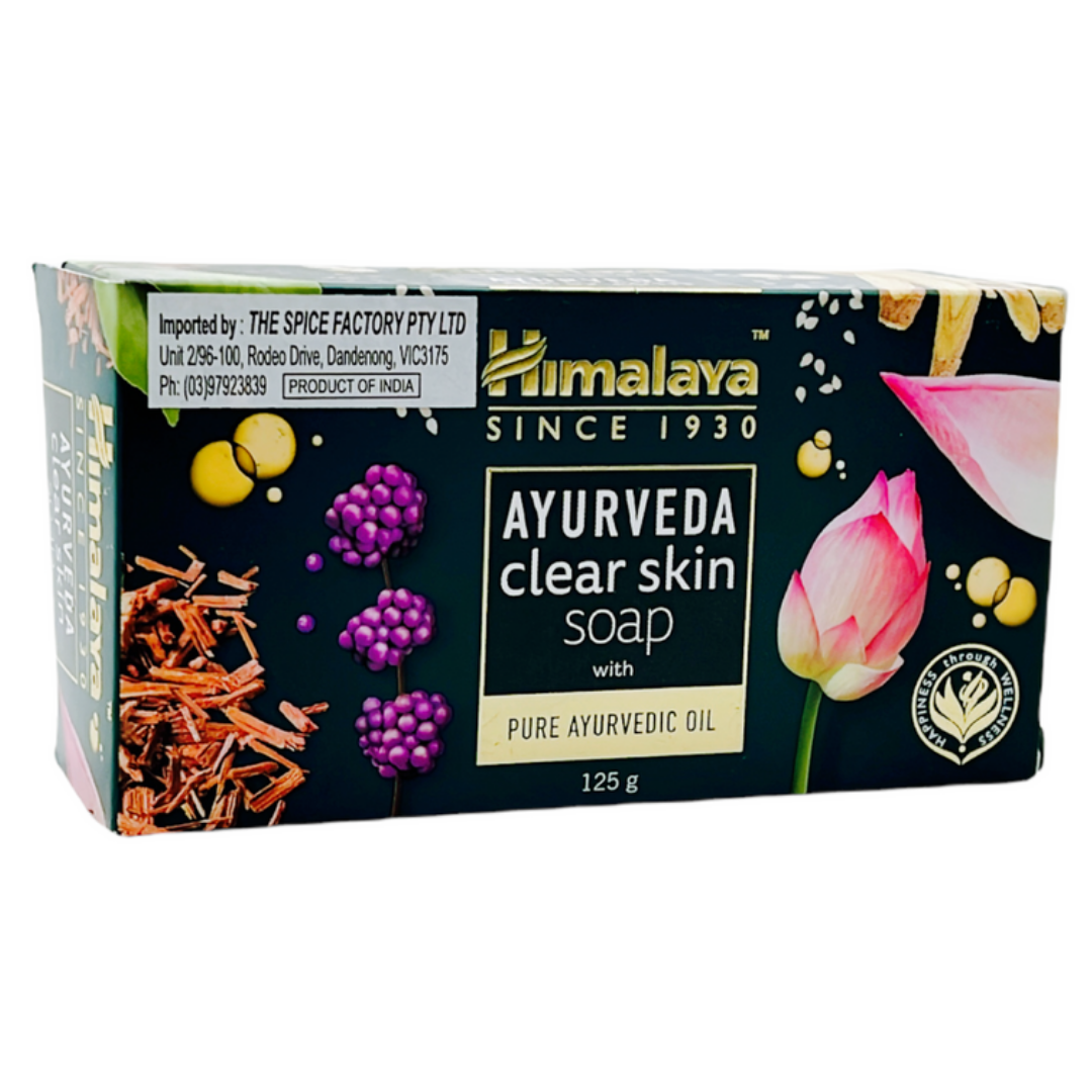 Himalaya Ayurvedic Clear Skin Soap 125g | With Pure Ayurvedic Oil