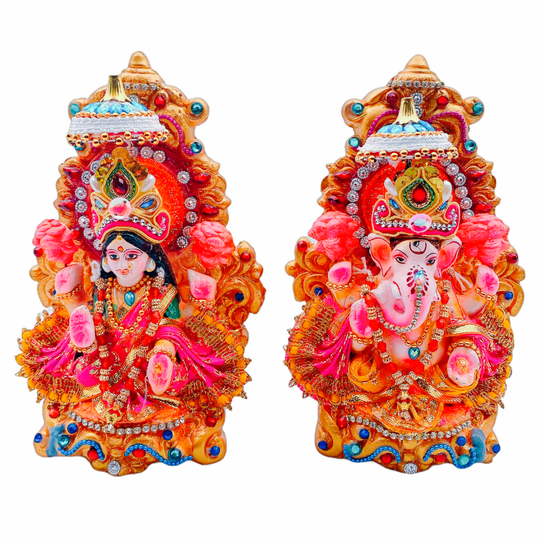 Laxmi Ganesh Set Fancy Big