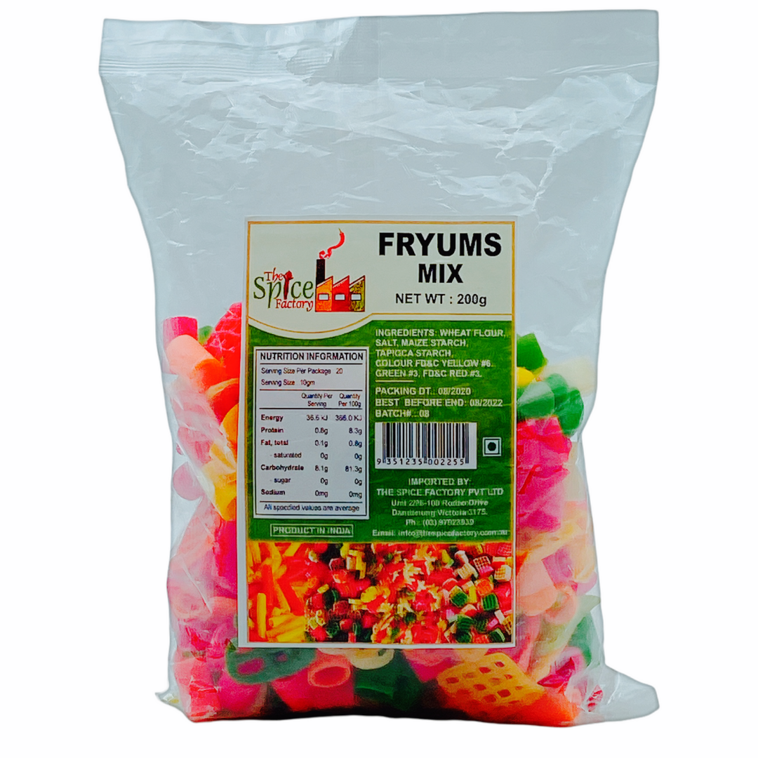 TSF Fryums Mix (Papad Snack) 200gm