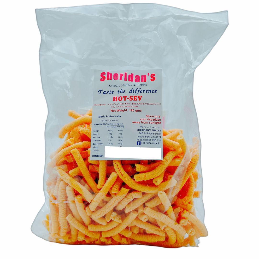 Sheridans Hot Sev 190gm