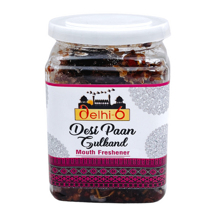 Delhi 6 Desi Paan Gulkand/ Rose Petal flavoured Mouth Freshner150G Tower Pack