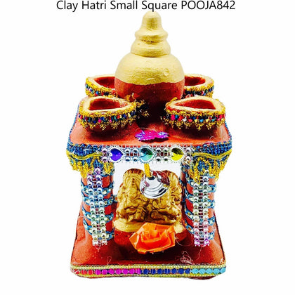 Clay Hatri Small Square - India At Home