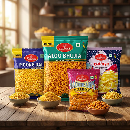 Haldirams Snacks Del