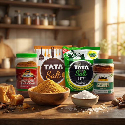 Sugar, Salt & Jaggery