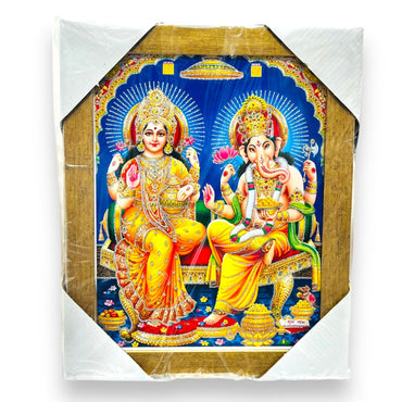 Photo Frame 10" x 12" Laxmi Ganesh