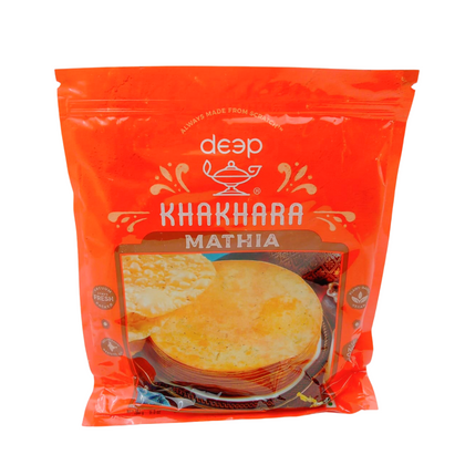 Deep Mathia Khakhra 180Gm