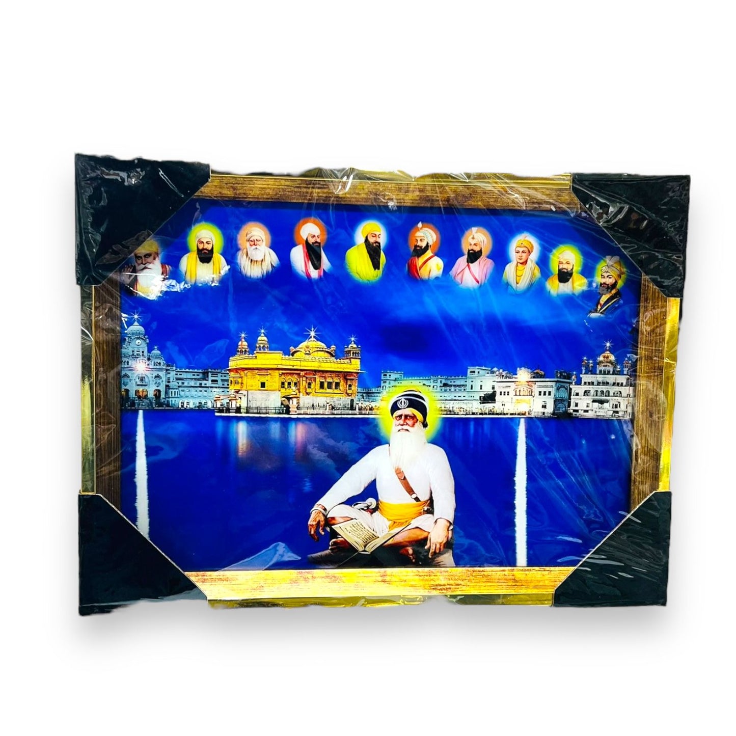 Das Guru Baba Deep Singh Ji Photo Frame 124#25.4*34.29Cm (")