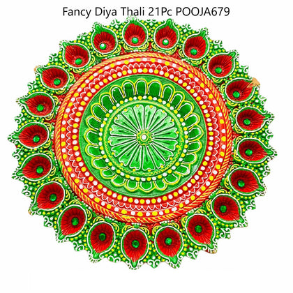 Fancy Diya Thali 31Pc