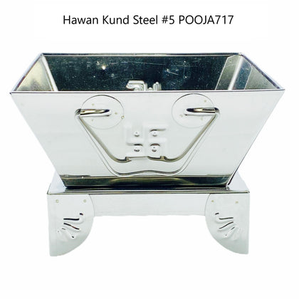 Hawan Kund Steel #5 - 10