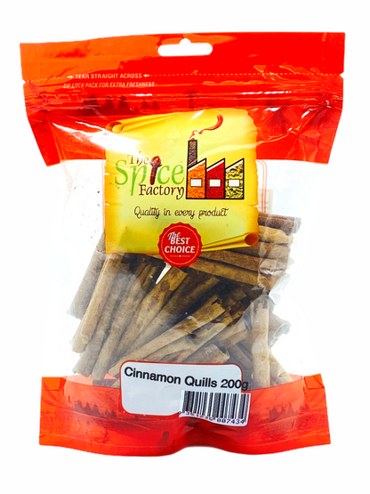 TSF Cinnamon Quills 200g | Cinnamon Sticks | Dalchini | Traditional Indian Whole Spice