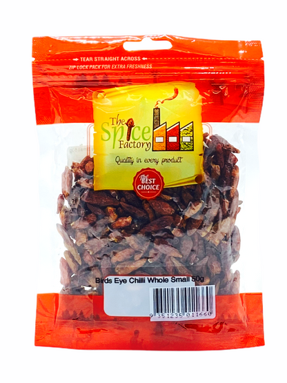 TSF Birds Eye Chilli Whole Small 50Gm