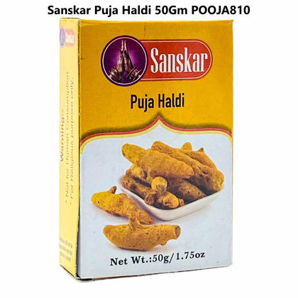 Sanskar Puja/ Pooja Haldi/ Turmeric Whole 50Gm
