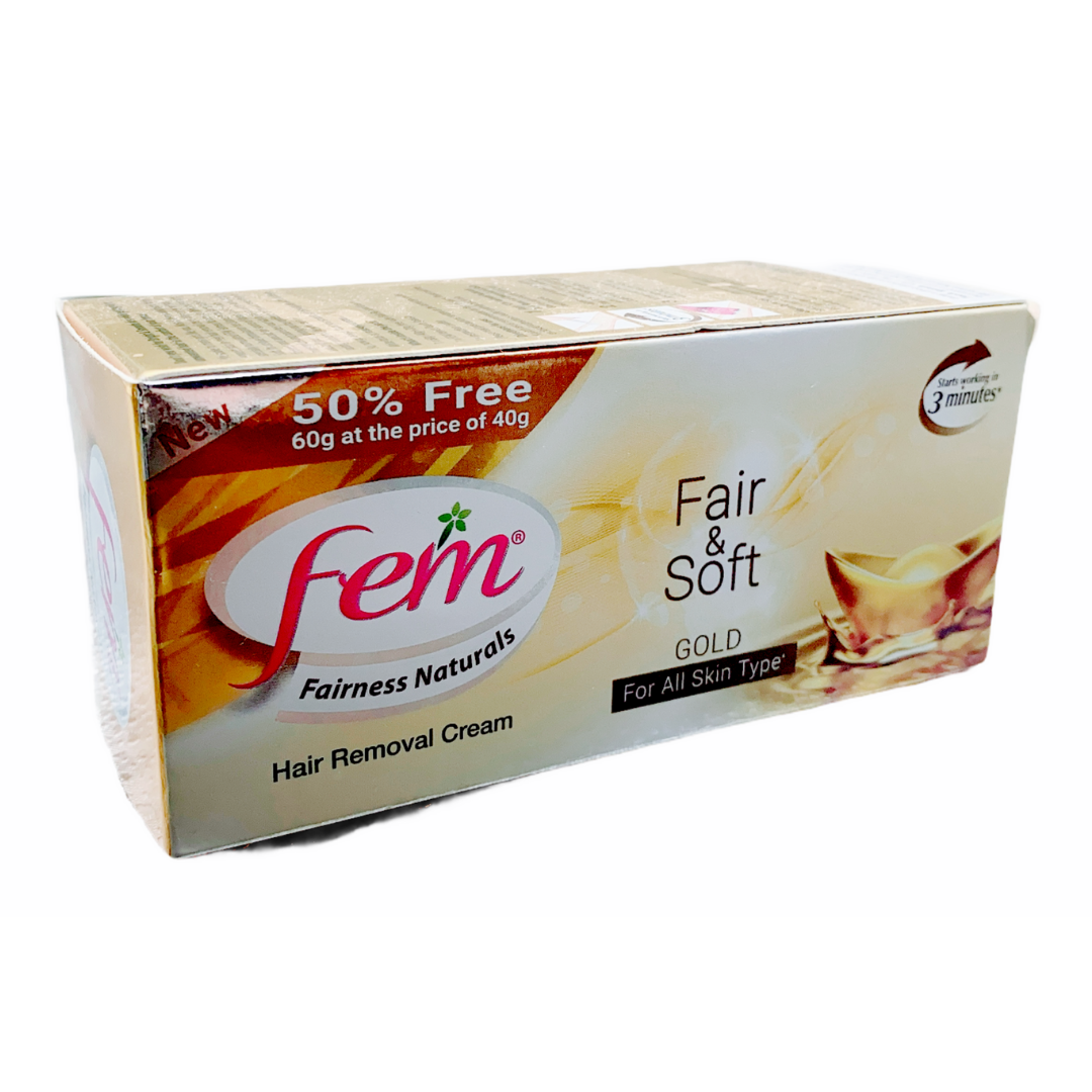Fem Gold Hair Removal Cream 60Gm