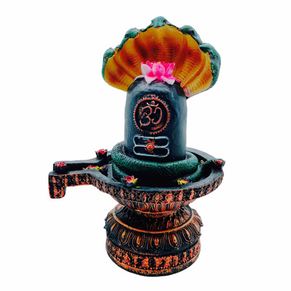 Shivling 033 Size:10X10X24Cm (10")Statue-(CH)