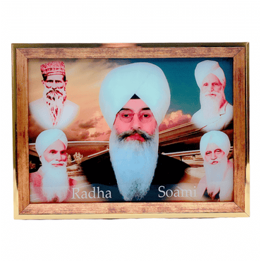 Radha Swami Photo Frame  Aqq(13)25.4*34.29Cm (")