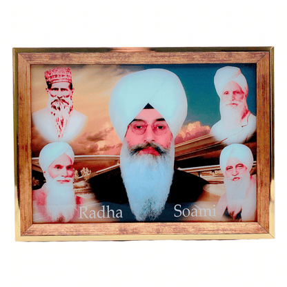 Radha Swami Photo Frame  Aqq(13)25.4*34.29Cm (")