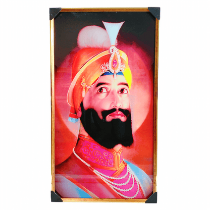 Guru Gobind Singh Ji Photo Frame 122#63.5*114.3Cm (")
