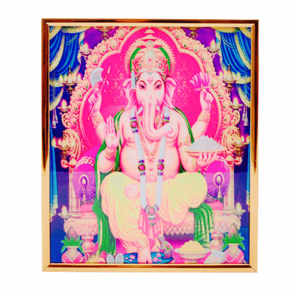 Ganesh Photo Frame K243006-Y25511 25*31Cm (13")