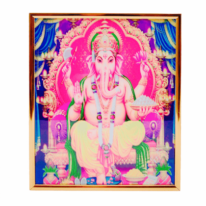 Ganesh Photo Frame K243006-Y25511 25*31Cm (13