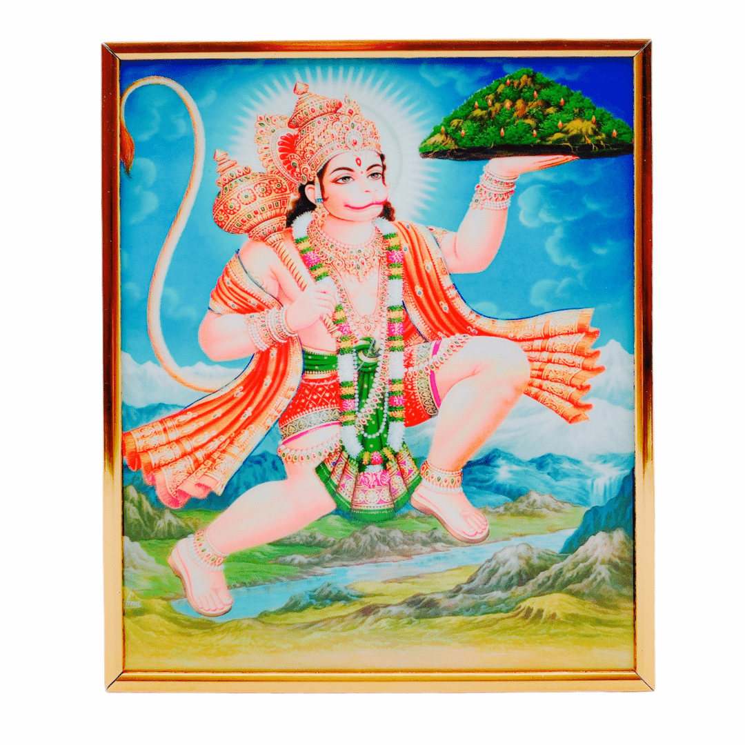 Hanuman Parbat Photo Framek243006-Y25503 25*31Cm (13")