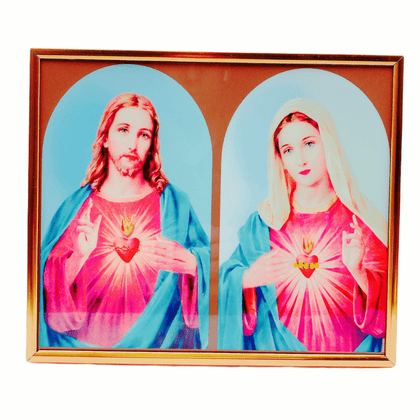 Jesus Marry Photo Frame K202406-Y25692 21*25Cm (11