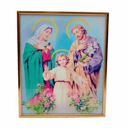 Mother Maryy Jesus Photo Frame K202406-Y25637 21*25Cm (11")
