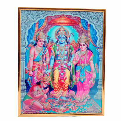 Ram Darbar Photo Frame K202406-Y25496 21*25Cm (11")