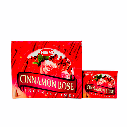 Incense Hem Cinnamon Rose Cone