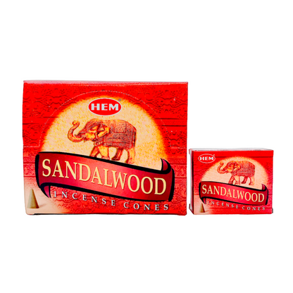 Incense Hem Sandalwood Cone